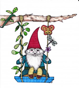 Gnome on a Swing